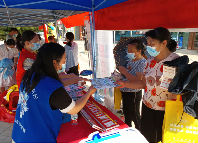 阜沙鎮(zhèn)禁毒信息〔2022〕第168期--阜沙鎮(zhèn)開(kāi)展“不忘建黨崢嶸史，牢記使命宣禁毒”主題宣傳活動(dòng)（2