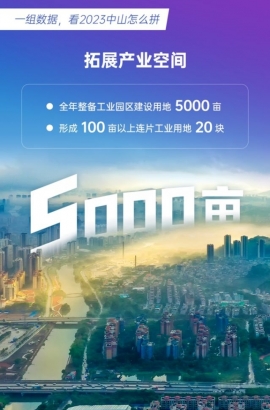 一分鐘速讀！一組數(shù)據(jù)解鎖2023年中山發(fā)展密碼